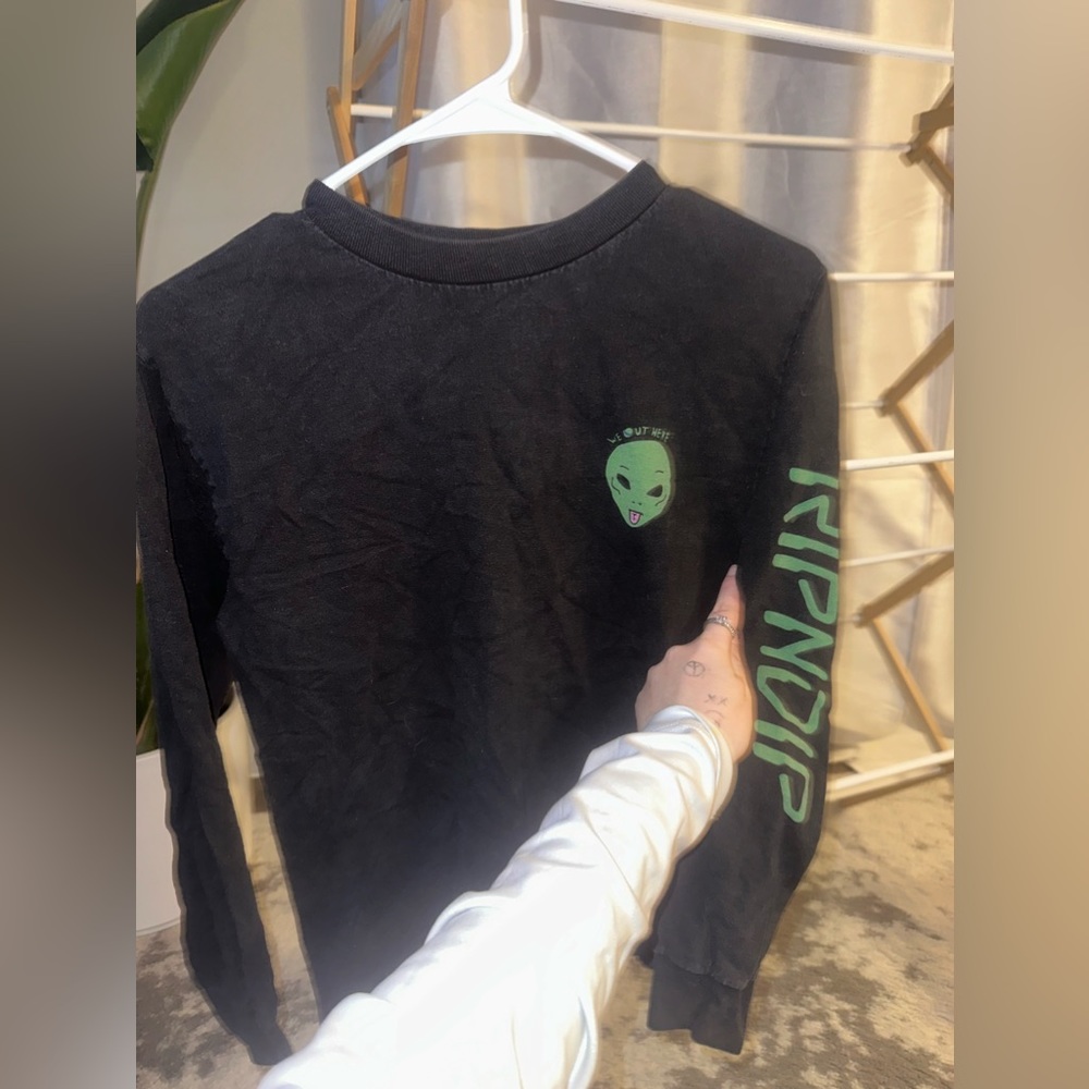 RIPNDIP long sleeve alien tee
